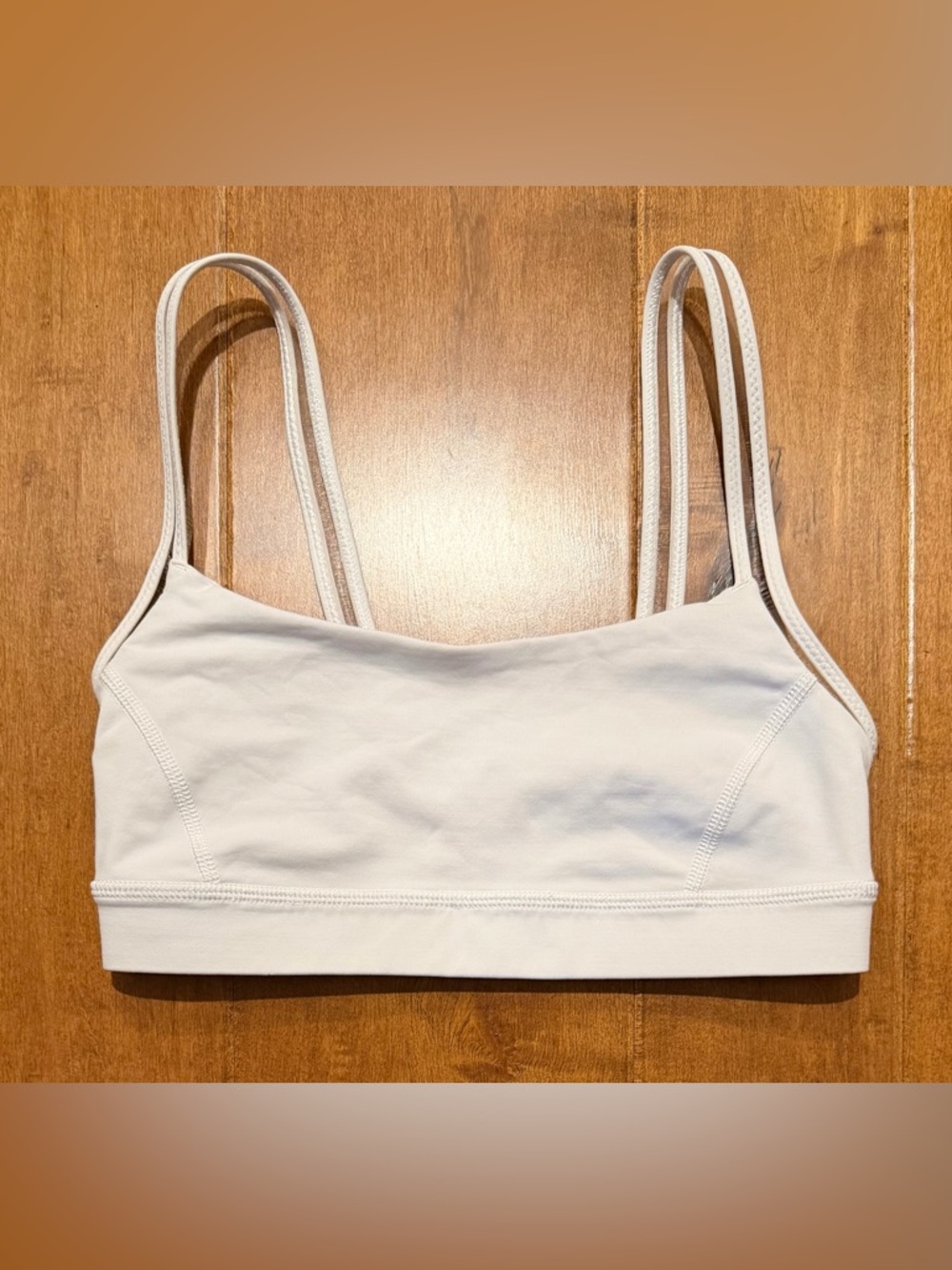 Lululemon White Sport Bra